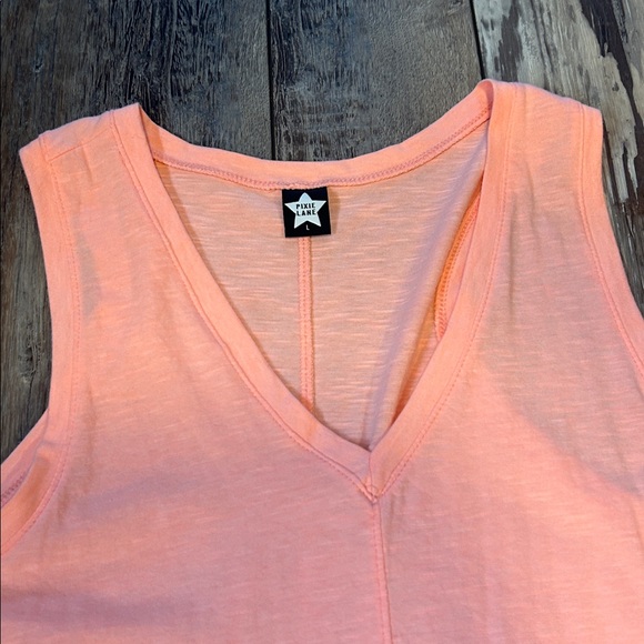 Pixie Lane Midi V-Neck Dress Size L - Picture 5 of 7